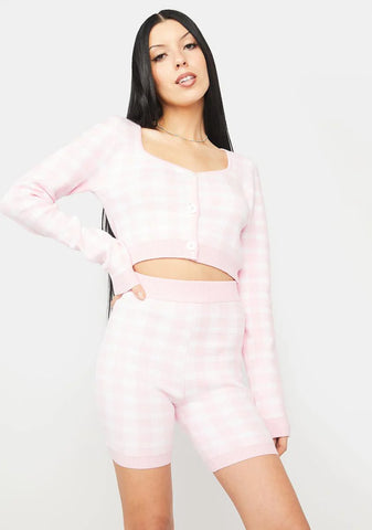 Cute By Design Plaid Shorts