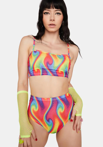 Wild Heat Hot Shorts Set