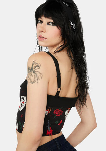 Rockabilly Baby Crop Top