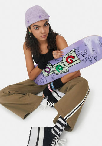 Lilac Sour Then Sweet Beanie