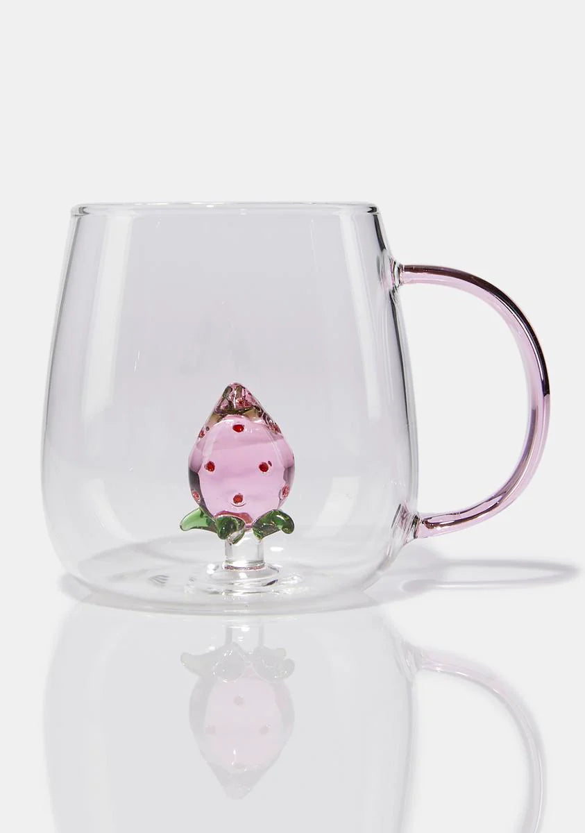 Berry Yummy Glass Mug
