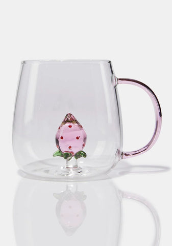 Berry Yummy Glass Mug