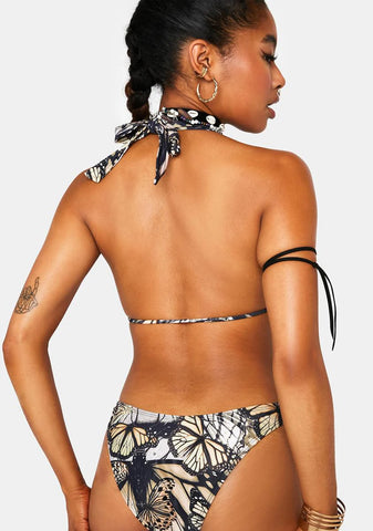 Abstract Butterfly Farida Bikini Bottoms