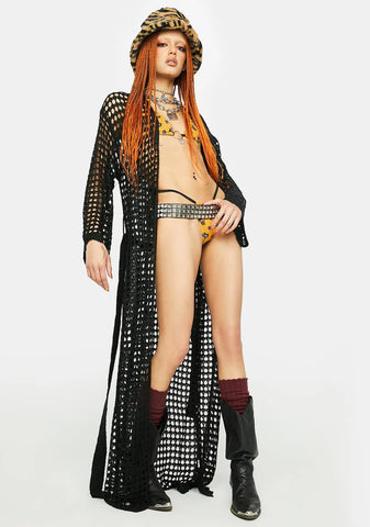 After Party Access Crochet Cardigan