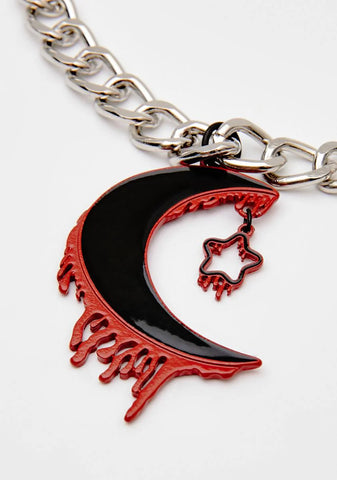 Sacrifice The Night Moon Choker