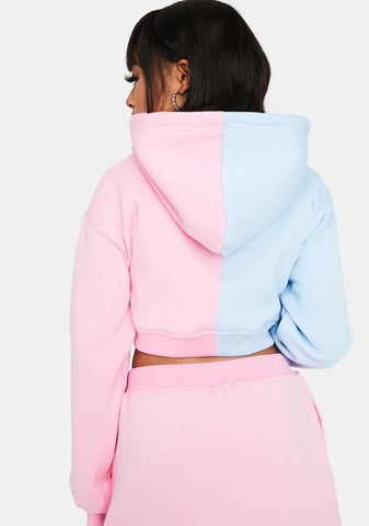 Two Face Zip Up Hoodie