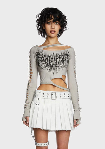 Echo Cut-Out Graphic Tee