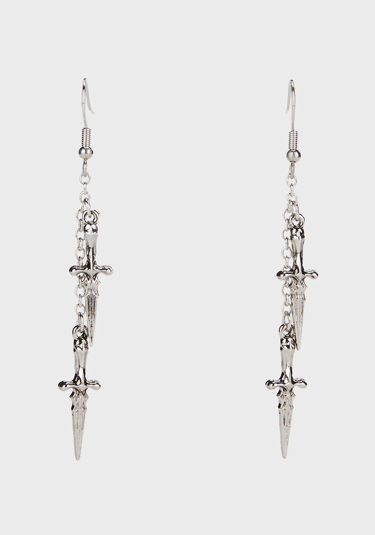 Cutthroat Beauty Drop Earrings