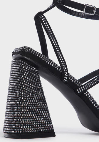Kelsey Rhinestone Heels