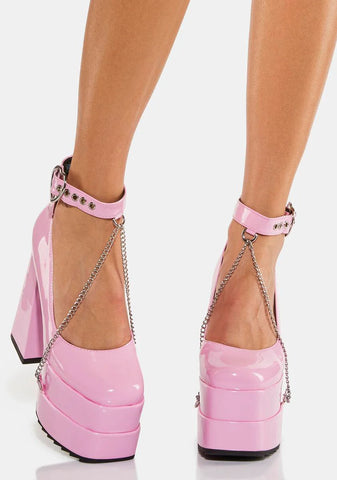 Sweetheart Platform Heels