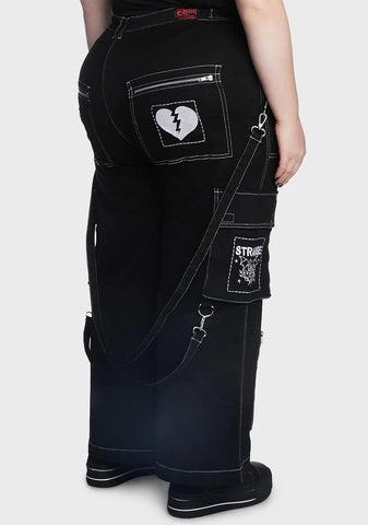 Plus Alone Is Where The Heart Is Cargo Pants