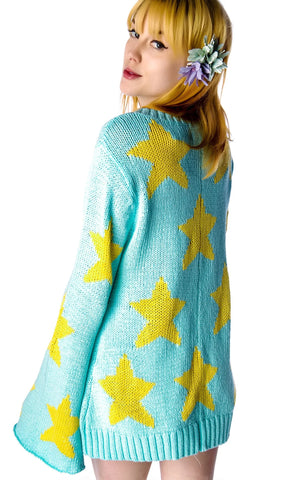 Starry Eyed Favorite Sweater - Green