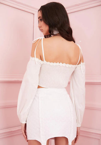 Lily Of The Valley Off The Shoulder Top