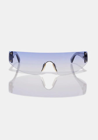 Axis Blue Shield Sunglasses