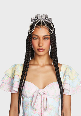Midsummer Queen Butterfly Crown