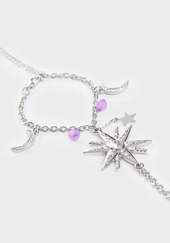 Lunar Divinity Hand Chain