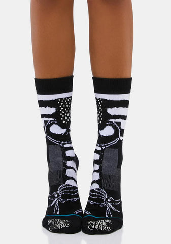 Nightmare Patch Crew Socks