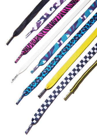 Wildin’ Out Leopard Shoelaces