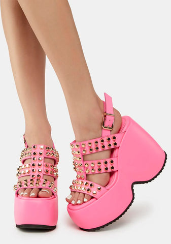 London Wedge Sandals