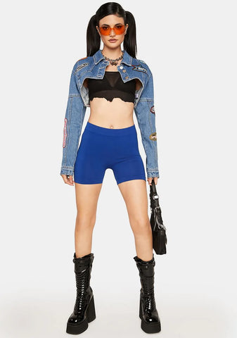 On The Court Biker Shorts