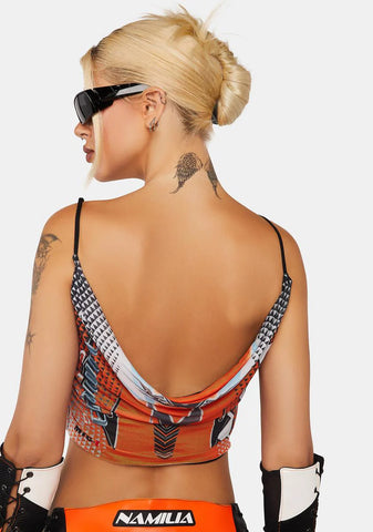 Nasty Racing Plunge Top