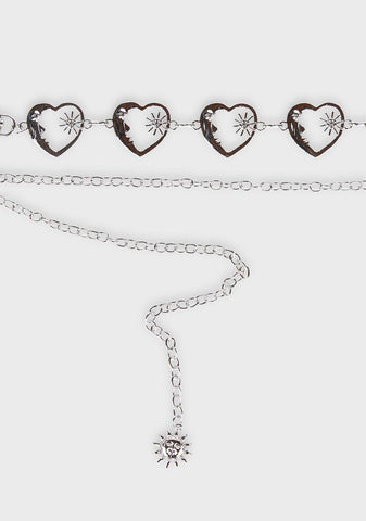 Silver Celestial Lovin' Body Chain