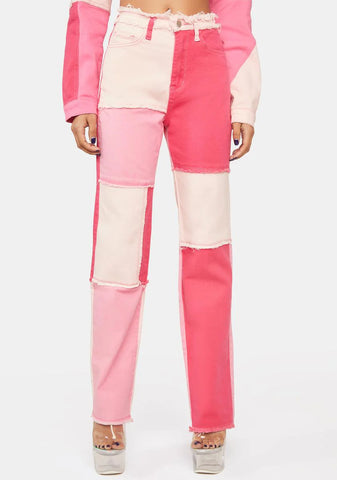 I Can't Wait Frayed Jeans