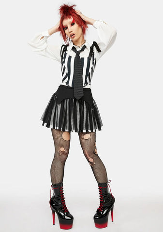 Underworld Fun Striped Skirt
