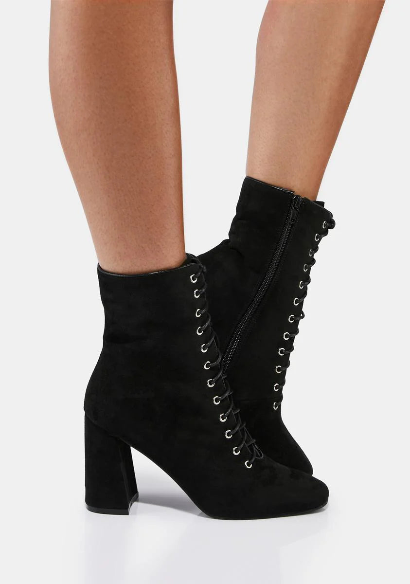 What A Mystery Ankle Boots