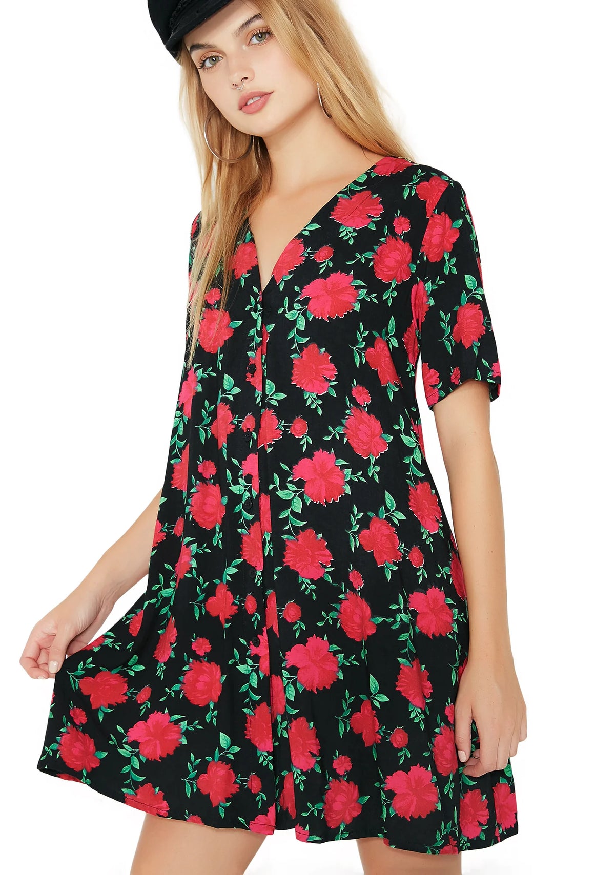 Valeria Rose Crosena Babydoll Dress