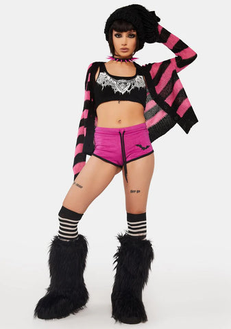 Baby Goth Dolphin Booty Shorts