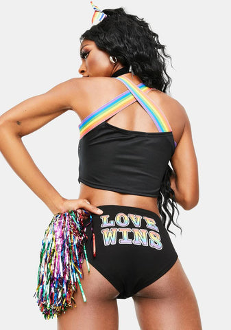 Love Wins Cheerleader Costume