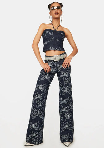 Lucia Butterfly Jeans