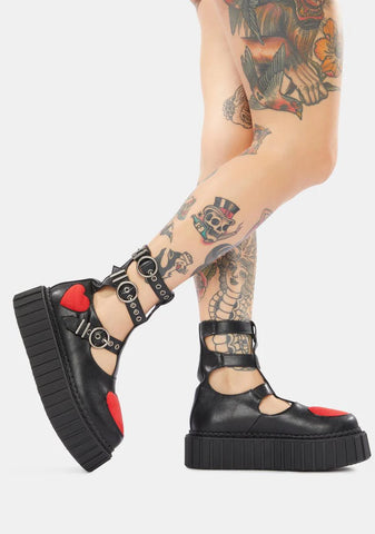 Rosey Love Chunky Platform Sandals