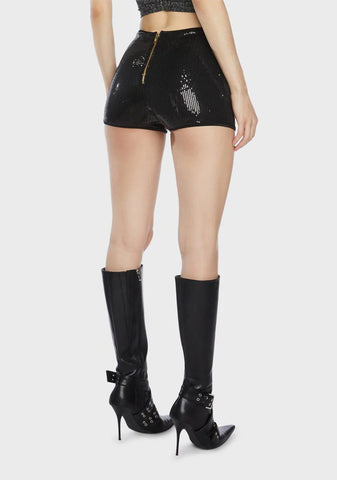 How It Went Sequin Shorts