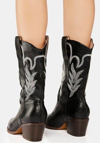 On My Own Cowboy Boots