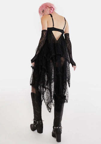 Darker Poetry Maxi Lingerie Set