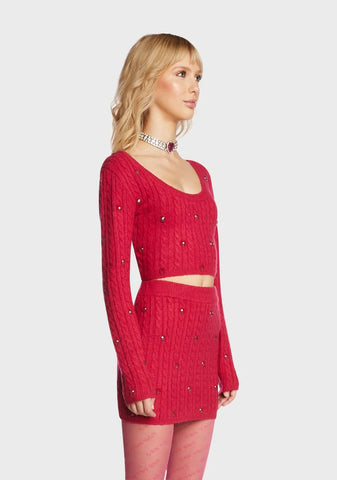 Love In The Air Knit Sweater