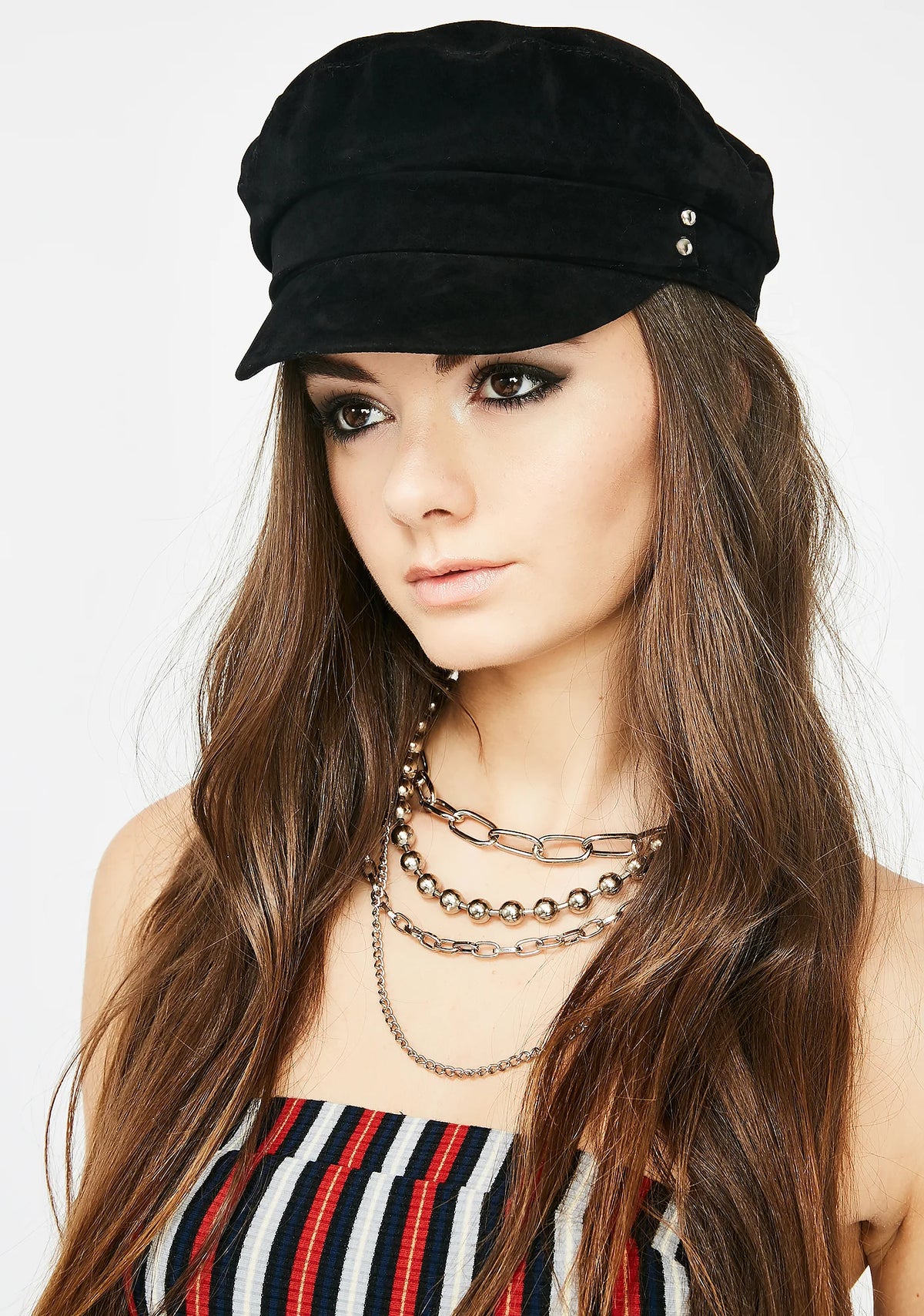 Baker Boy Velvet Hat