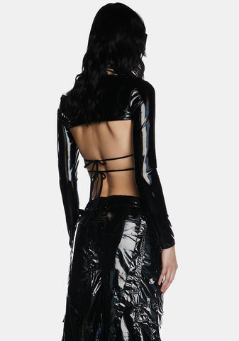 Divine Elixir Shrug And Bra Set