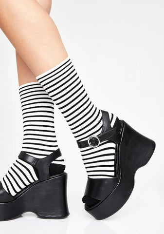 American Craft Platform Sandals