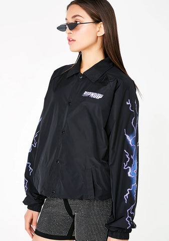 Rave Nylon Coaches Jacket