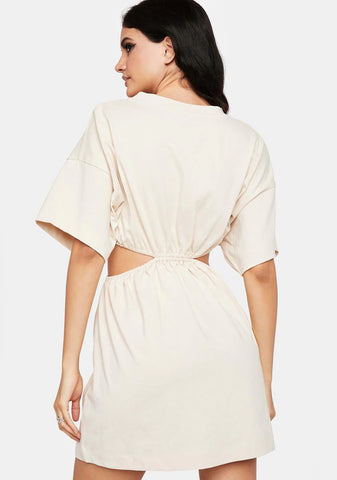 Ivory Catch Some Rays Mini Dress