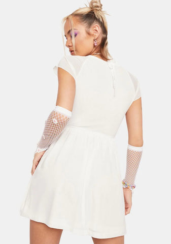 Icy Bad Idea Mini Dress