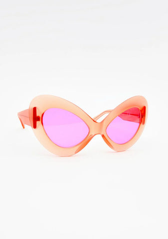 Jetz Pink Cat Eye Sunglasses