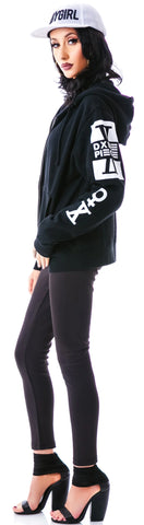 Femme Fatal Zipped Hoodie