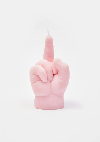 Pink Baby Fuck You Candle