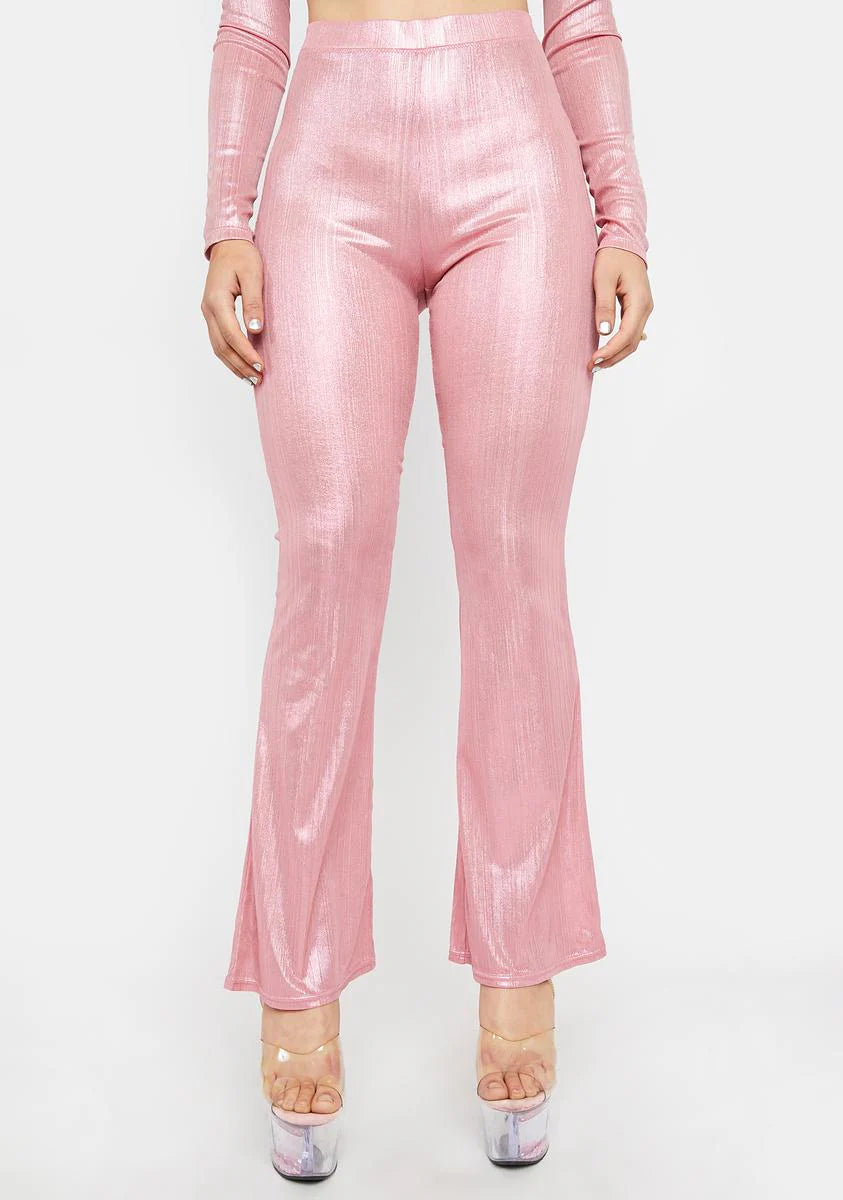 Hit The Slopes Metallic Pants