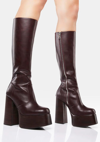 Come As You Are Knee-High Boots