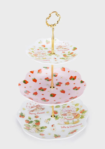 Berry Bliss Cake And Cookie Stand